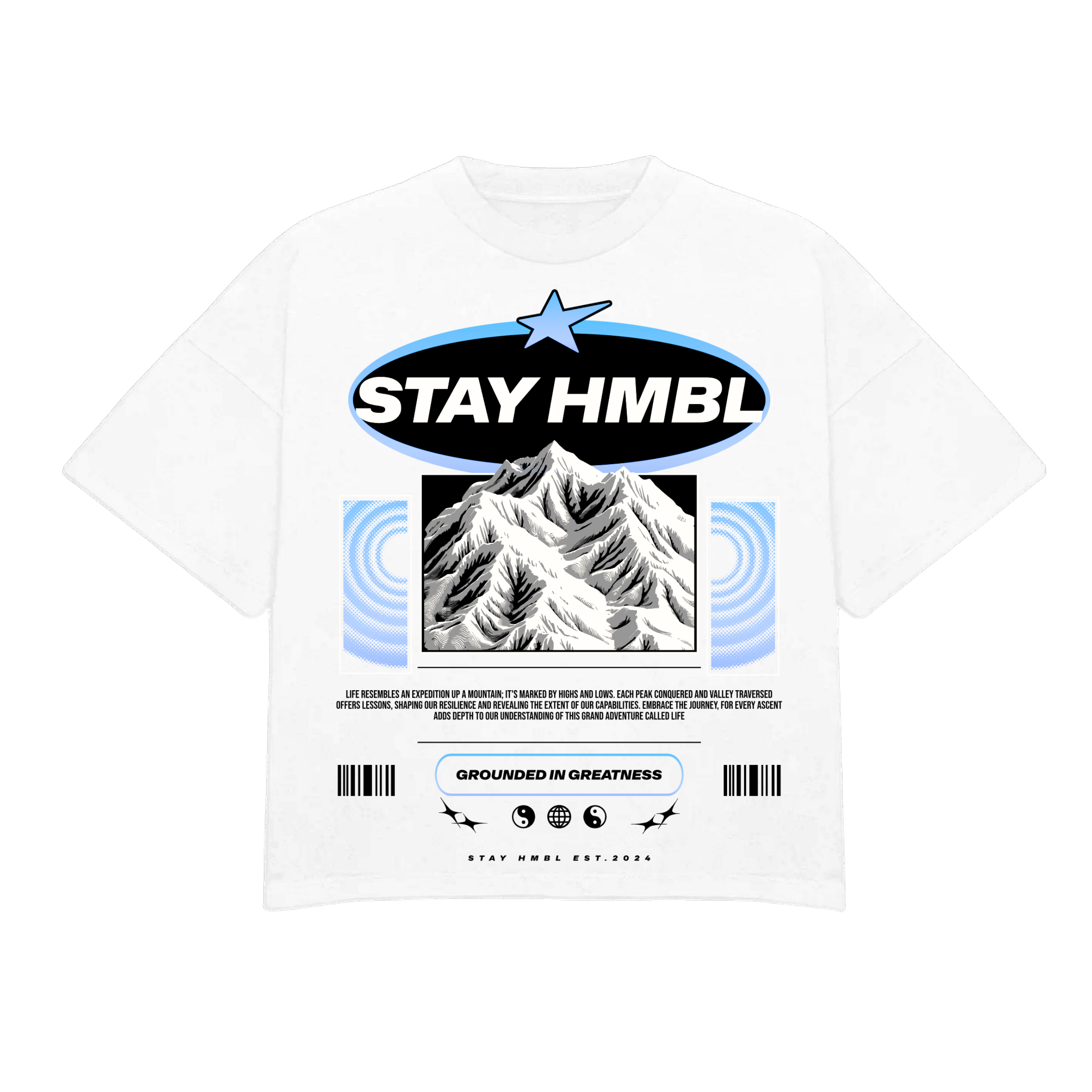 Stay HMBL Mountain T-Shirt - Black Stay HMBL Mountain T-Shirt - Black