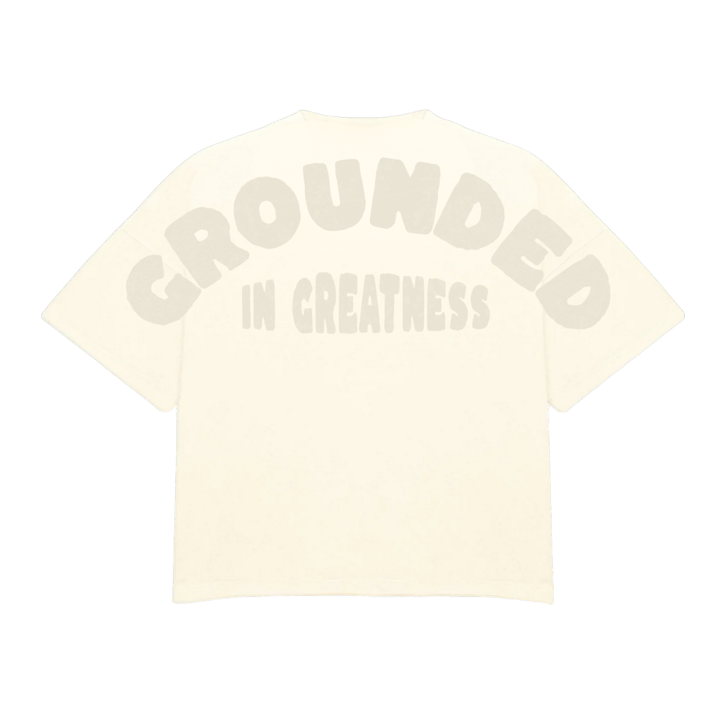 Stay HMBL Grounded In Greatness T-Shirt - Creme Stay HMBL Grounded In Greatness T-Shirt - Creme