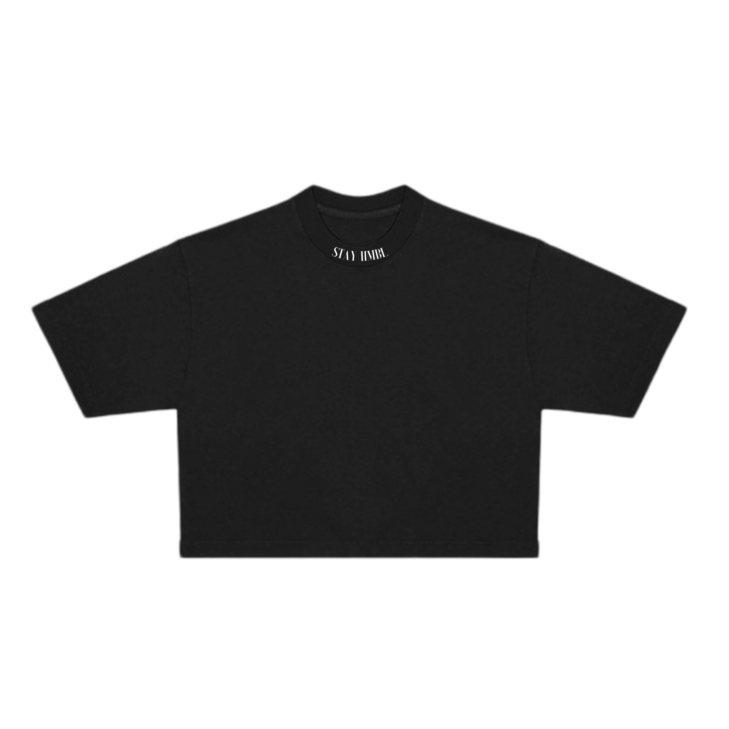 Stay HMBL Grounded In Greatness One Size Crop - Black Stay HMBL Grounded In Greatness One Size Crop - Black