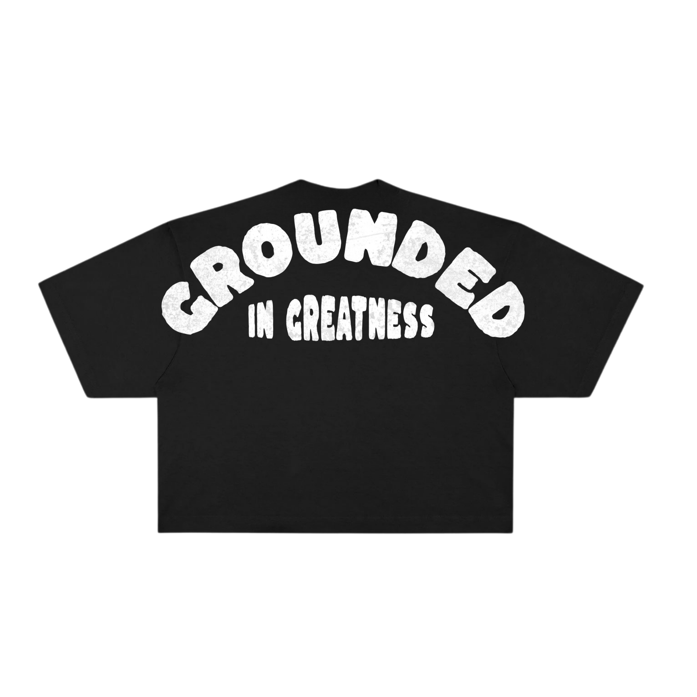 Stay HMBL Grounded In Greatness One Size Crop - Black Stay HMBL Grounded In Greatness One Size Crop - Black