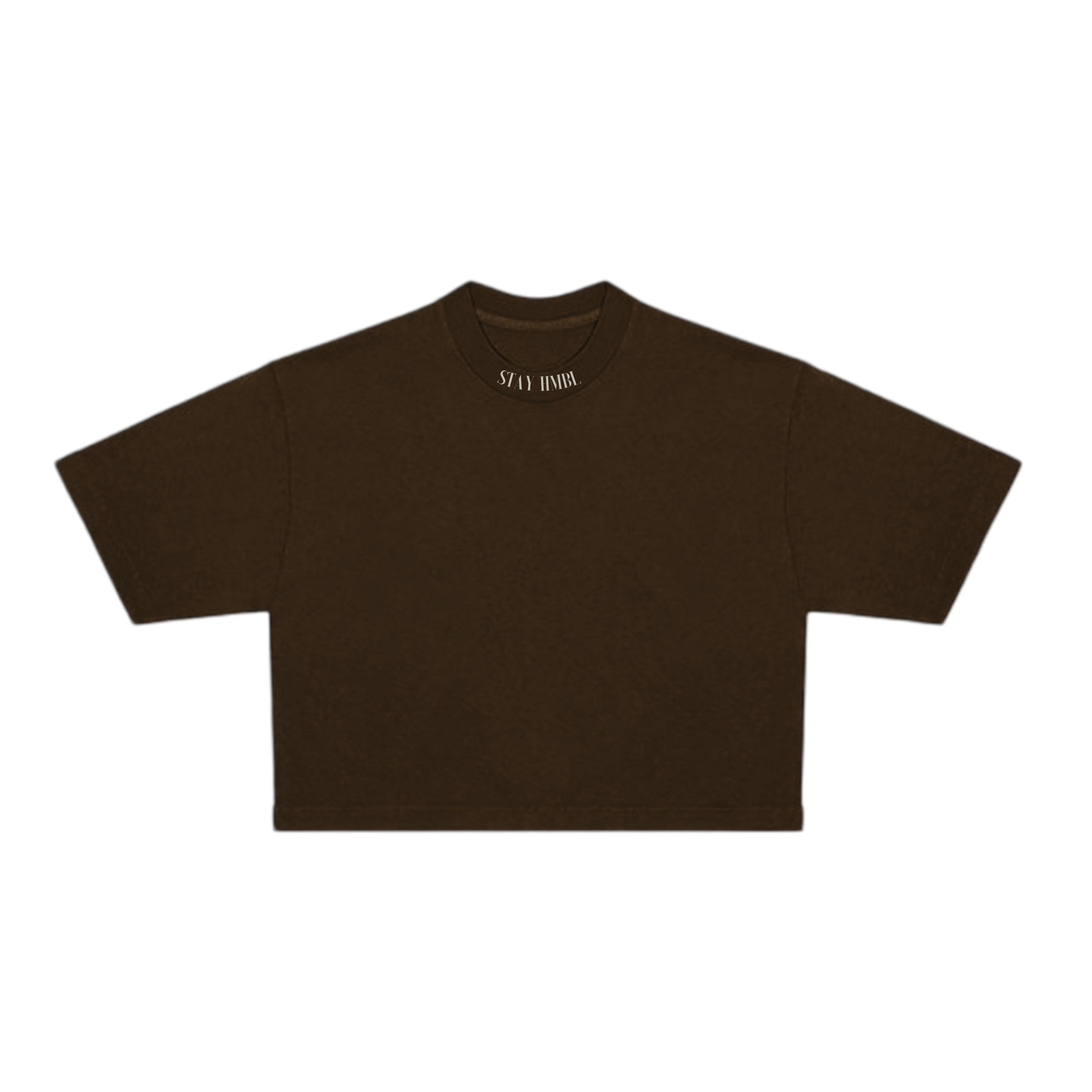 Stay HMBL Grounded In Greatness One Size Crop - Black Stay HMBL Grounded In Greatness One Size Crop - Black