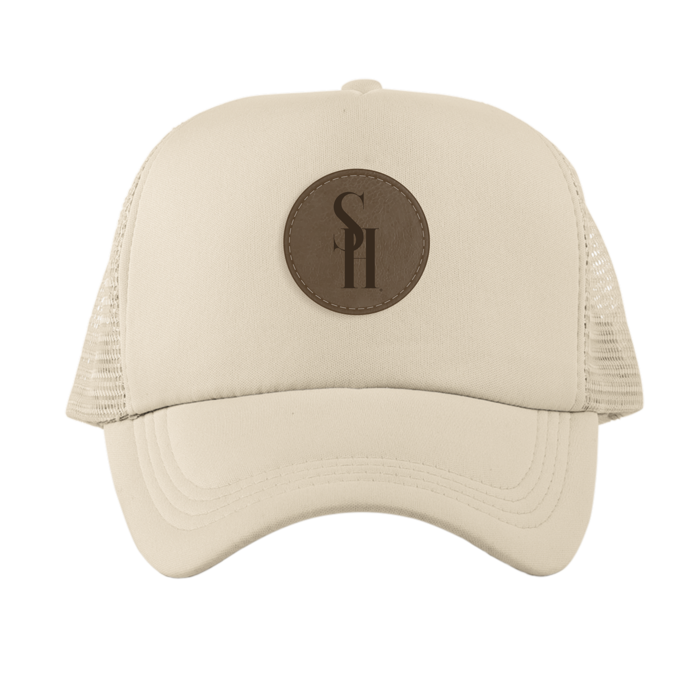 Stay HMBL Patch Trucker Hat - Creme Stay HMBL Patch Trucker Hat - Creme