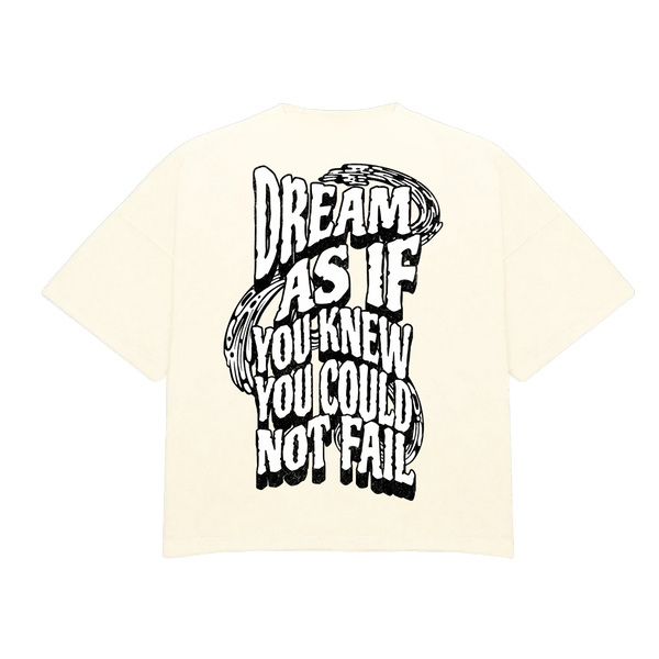 Stay HMBL Dream As If T-Shirt - Creme