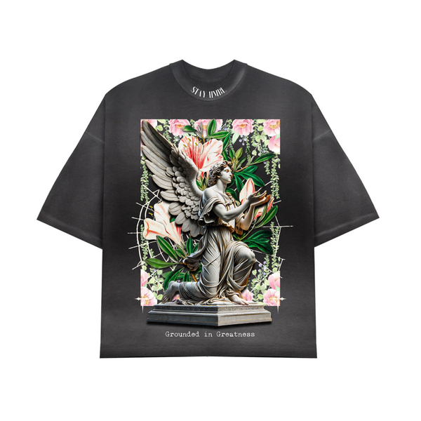 Stay HMBL Grounded Statue Potassium Dyed T-Shirt