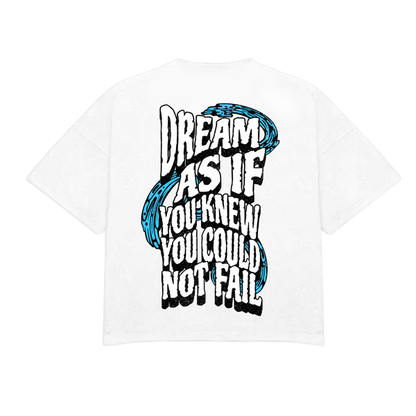 Stay HMBL Dream As If T-Shirt - White